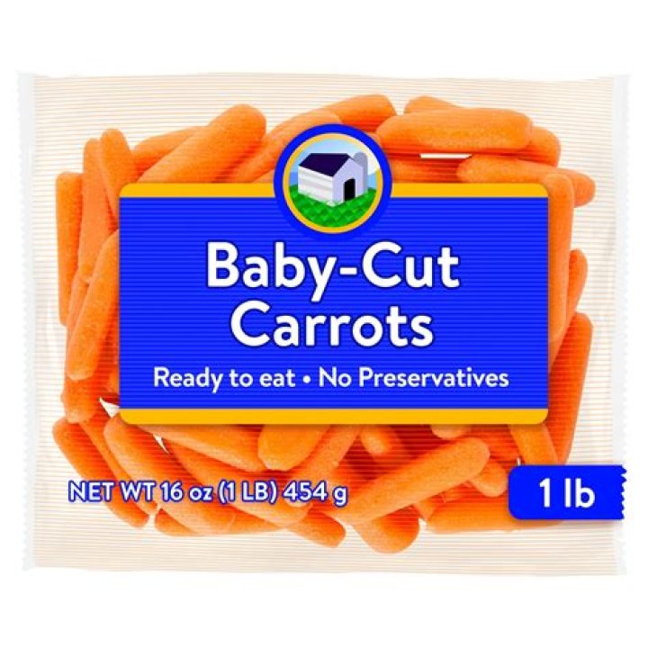 Are baby carrots rinsed in chlorine?