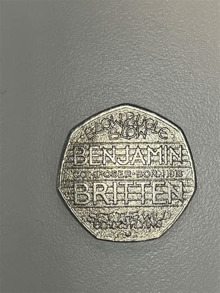 Are benjamin britten 50p rare?