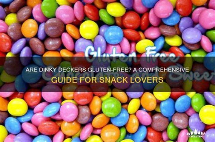 Are dinky deckers gluten free?
