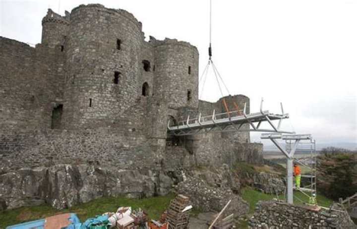 Are dogs allowed in harlech castle?