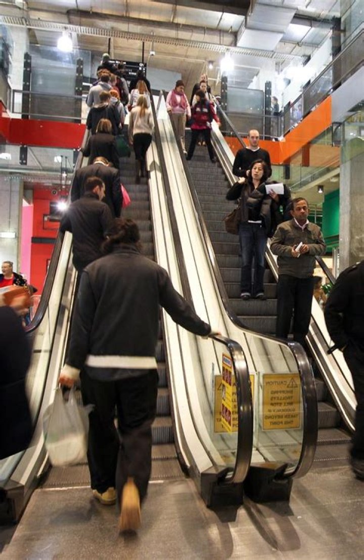 Are escalators safer than stairs?