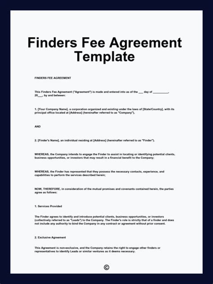 Are finders fees legal in texas?