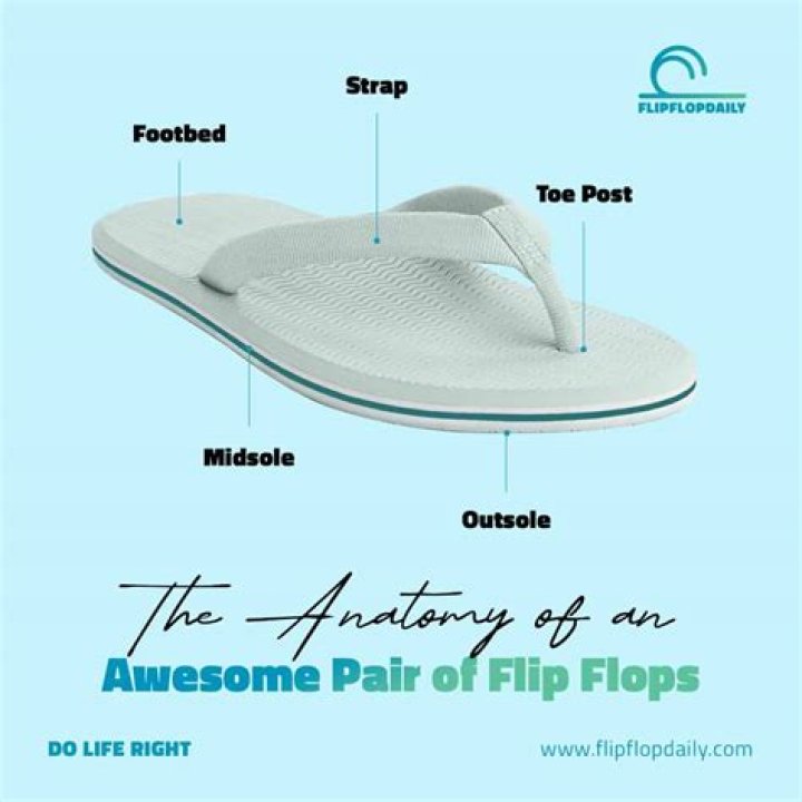 Are flip flops rubber?