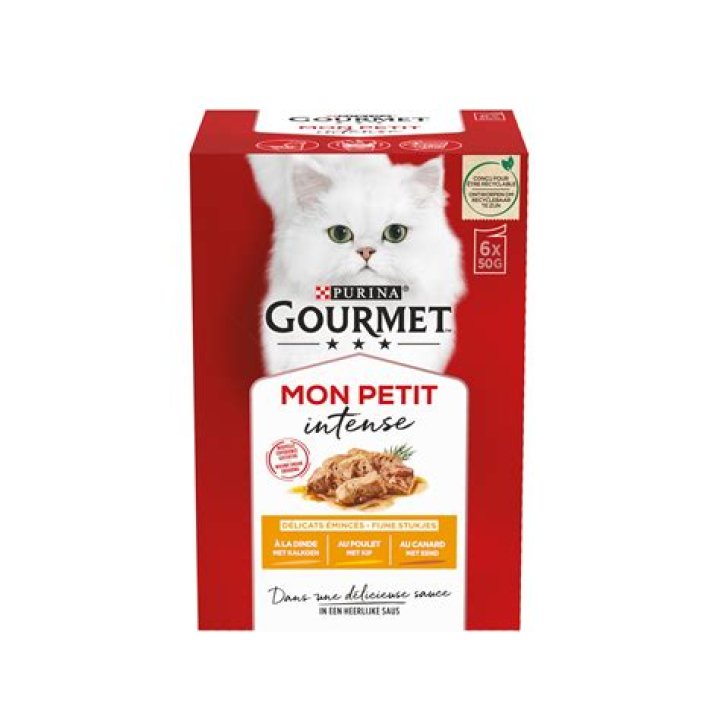 Are gourmet cat food pouches recyclable?