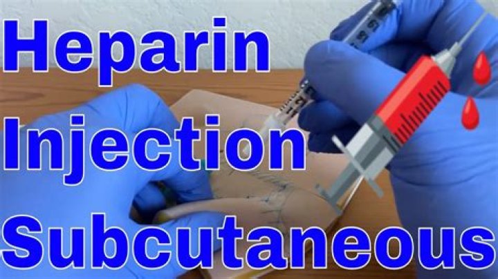 Are heparin injections painful?
