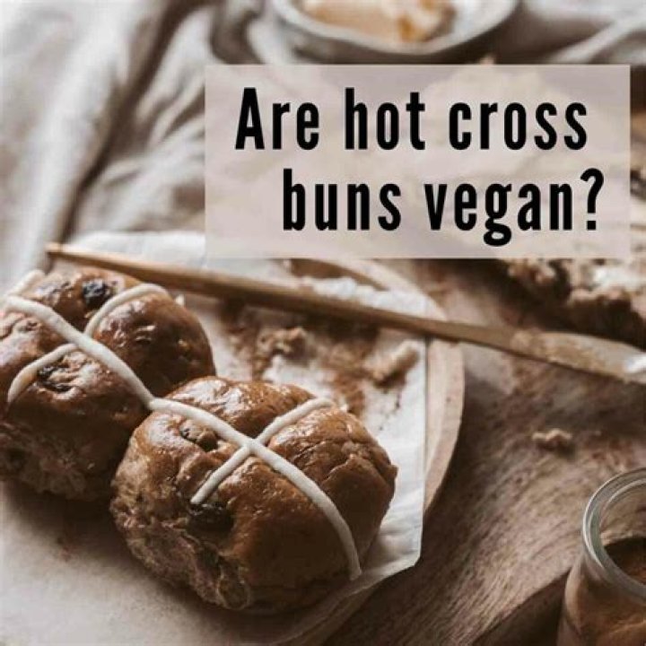 Are hot cross buns vegan?