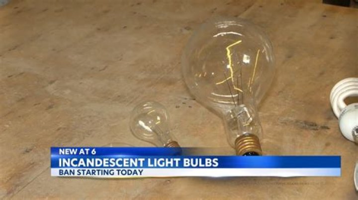 Are incandescent light bulbs illegal in california?