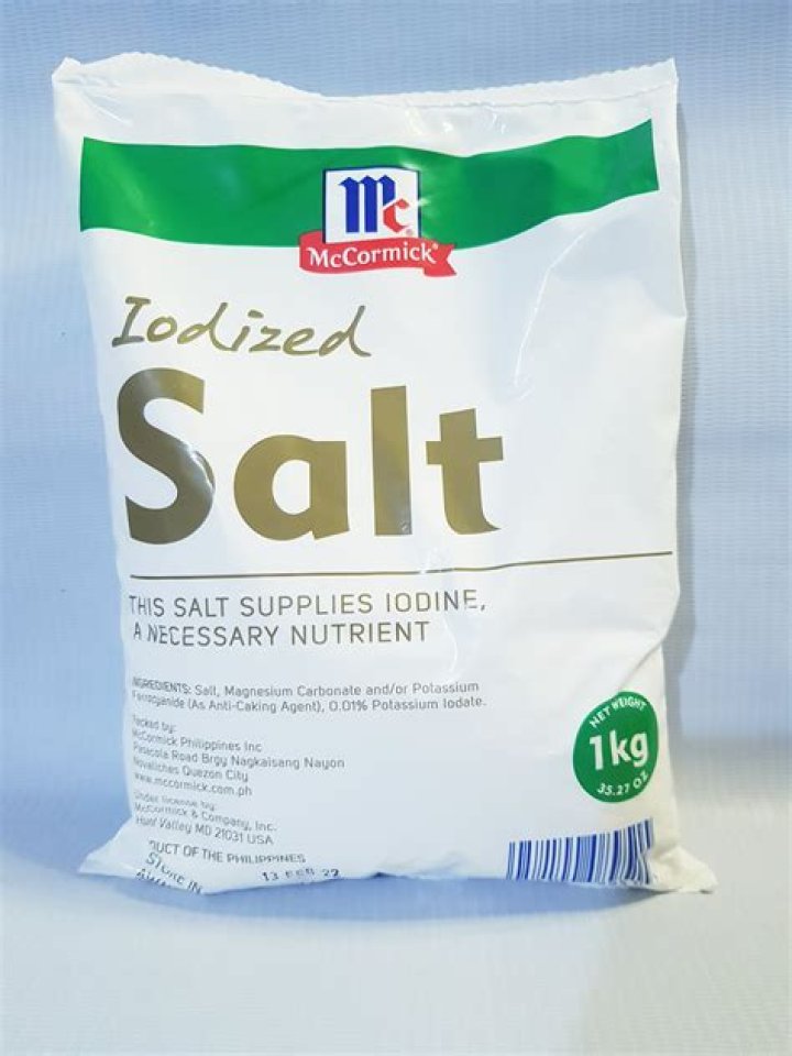 Are iodized salt mixture?