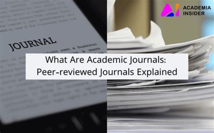 Are journals peer reviewed?