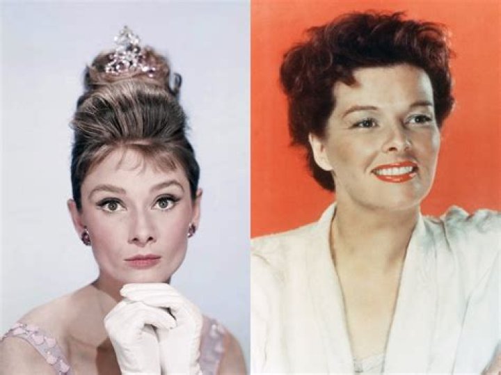 Are katherine hepburn and audrey related?