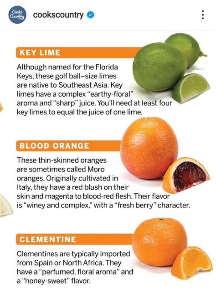 Are limes and lemons the same?