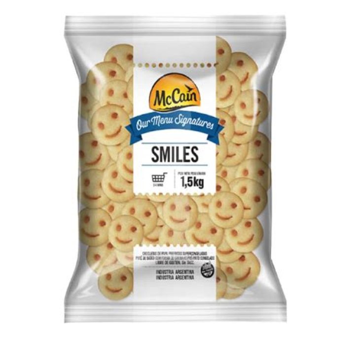 Are mccain smiles gluten free?