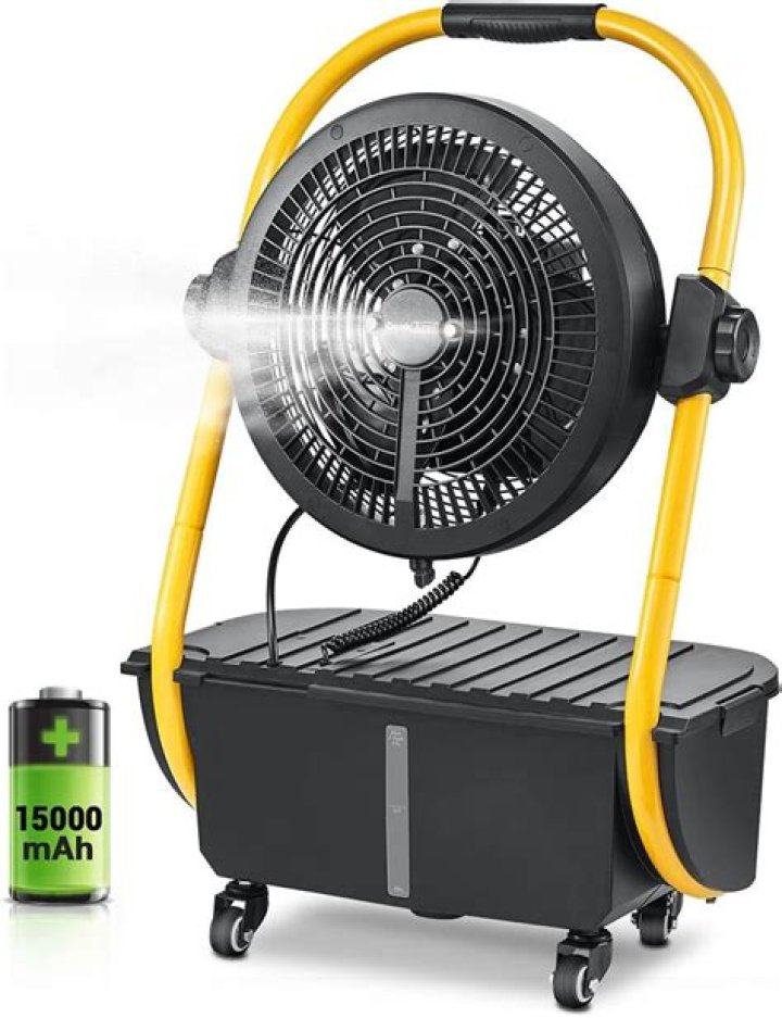 Are misting fans safe?