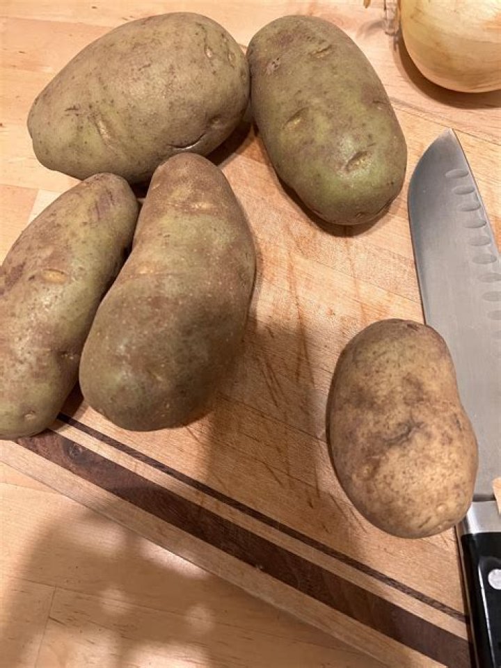 Are old wrinkled potatoes safe to eat?