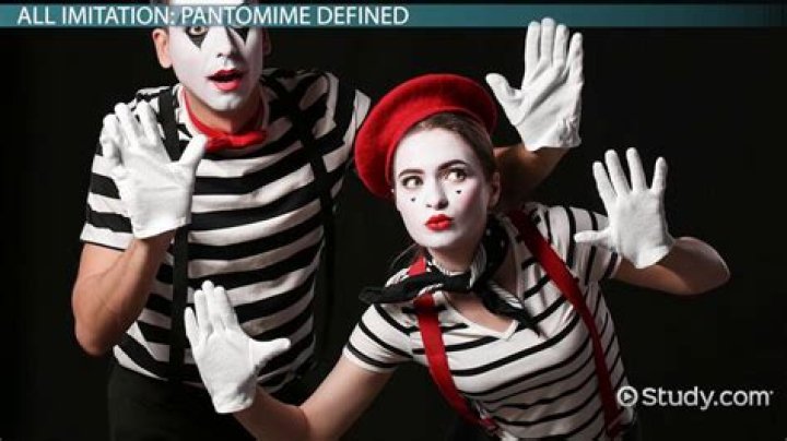 Are pantomime and mime different?