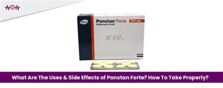 Are ponstan anti inflammatory?