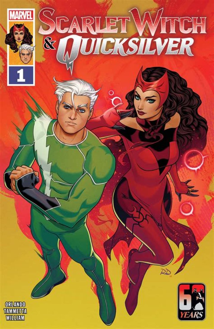 Are quicksilver and scarlet witch siblings?