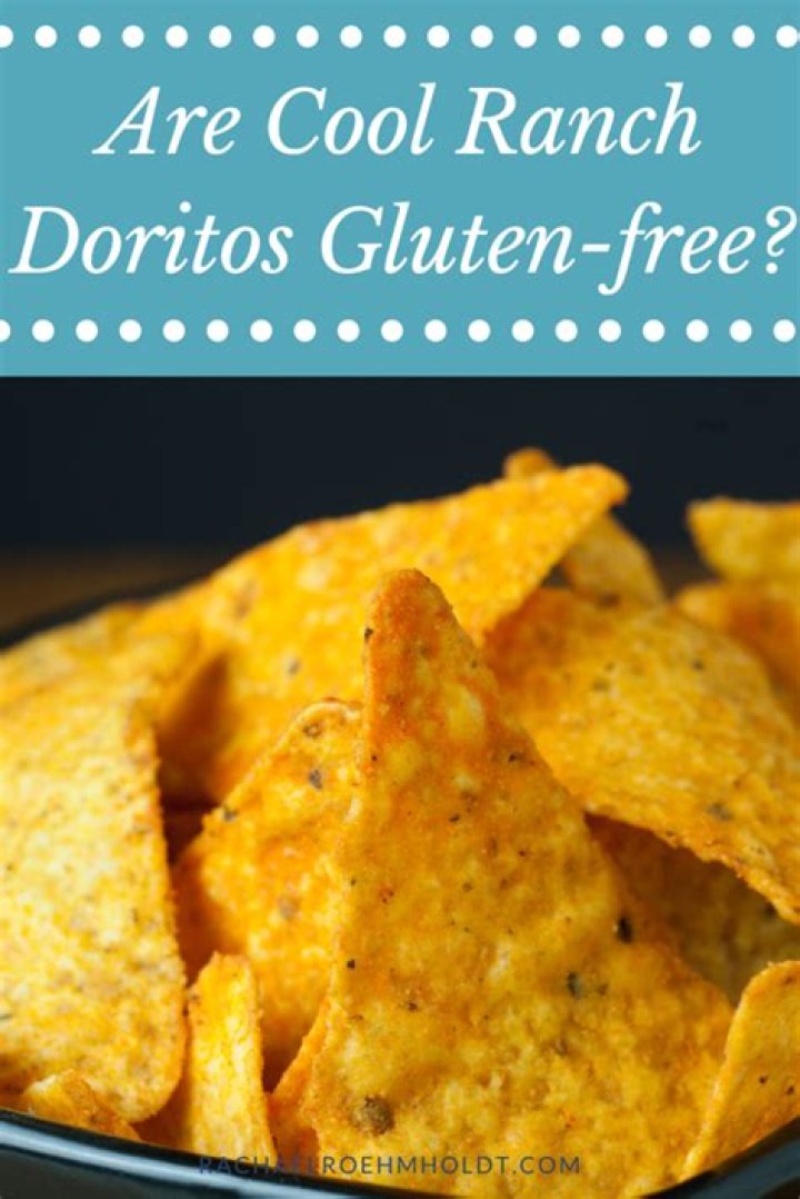 Are ranch doritos gluten free?