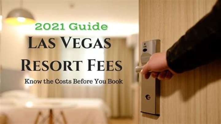 Are resort fees legal in las vegas?