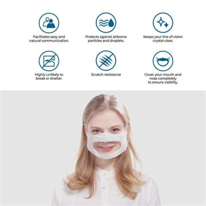 Are see through masks safe?
