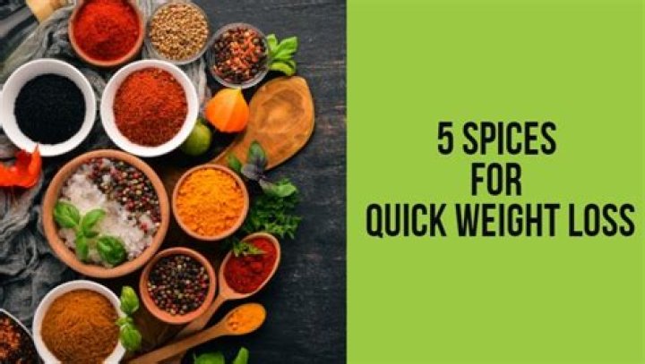 Are spices good for weight loss?