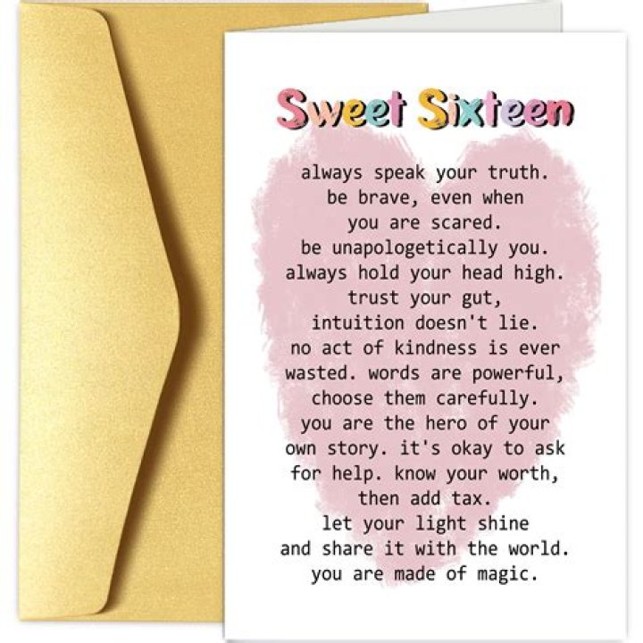 Are sweet sixteens still a thing?