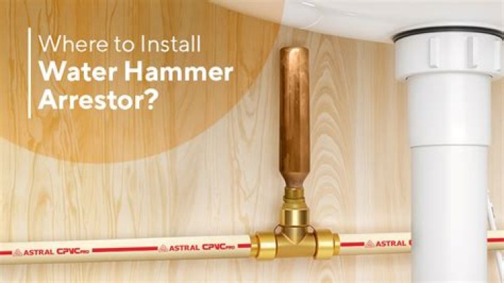 Are water hammer arrestors required with pex?