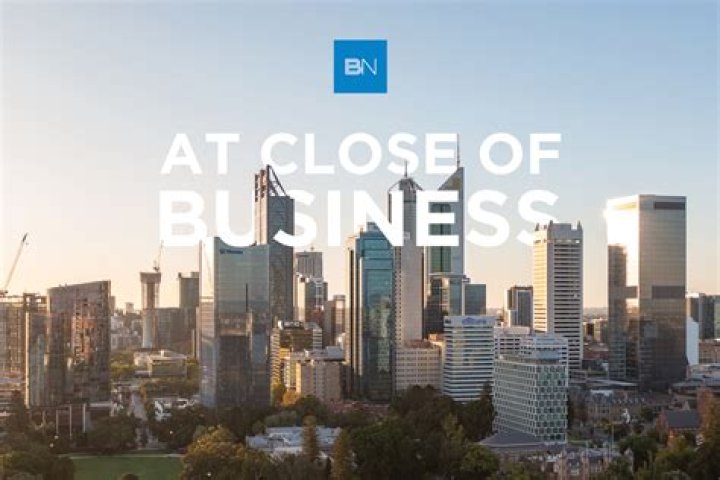At close of business?