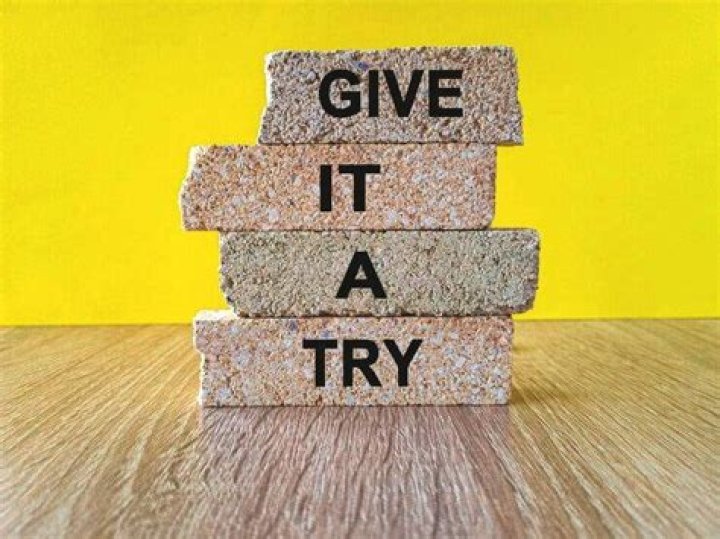 At give it a try?