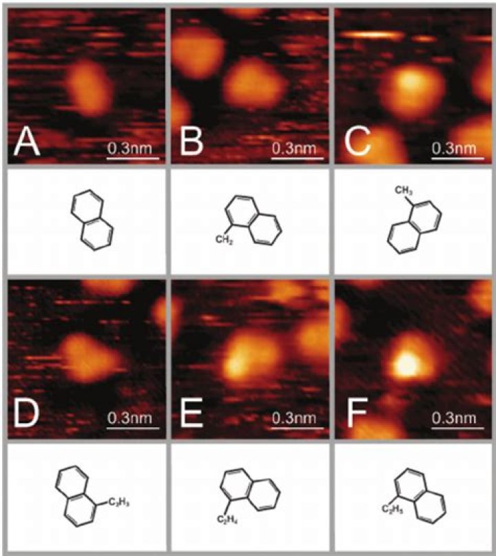 At room temperature naphthalene?