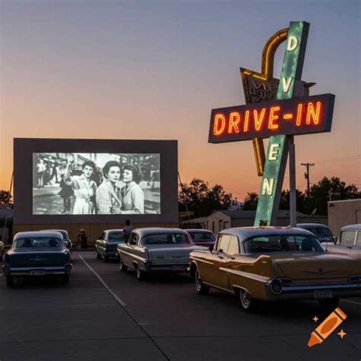 At the drive-in movie dally?