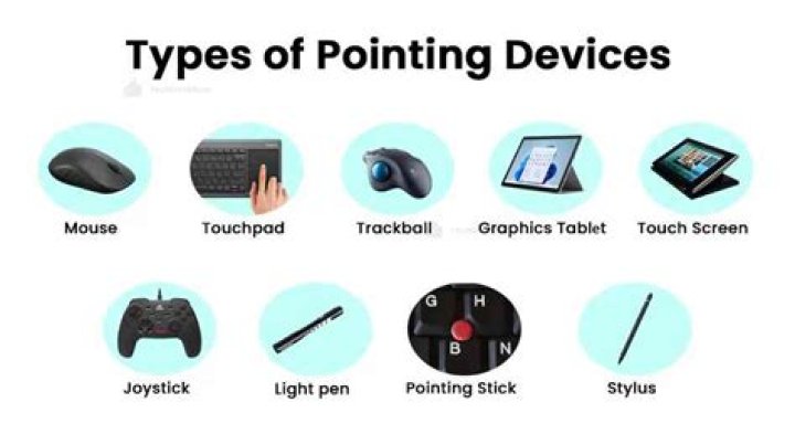 By pointing input device?