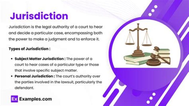By the law of the jurisdiction?