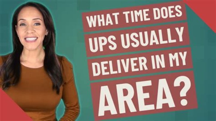 By what time does ups deliver?
