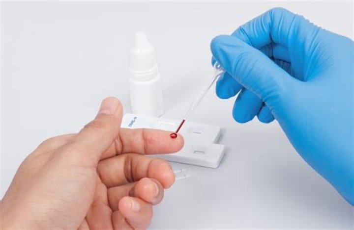 Can a finger prick test diagnose covid?
