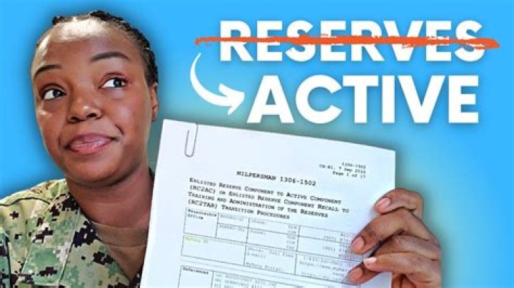 Can a reservist go active duty?