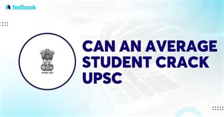Can an average student crack upsc?