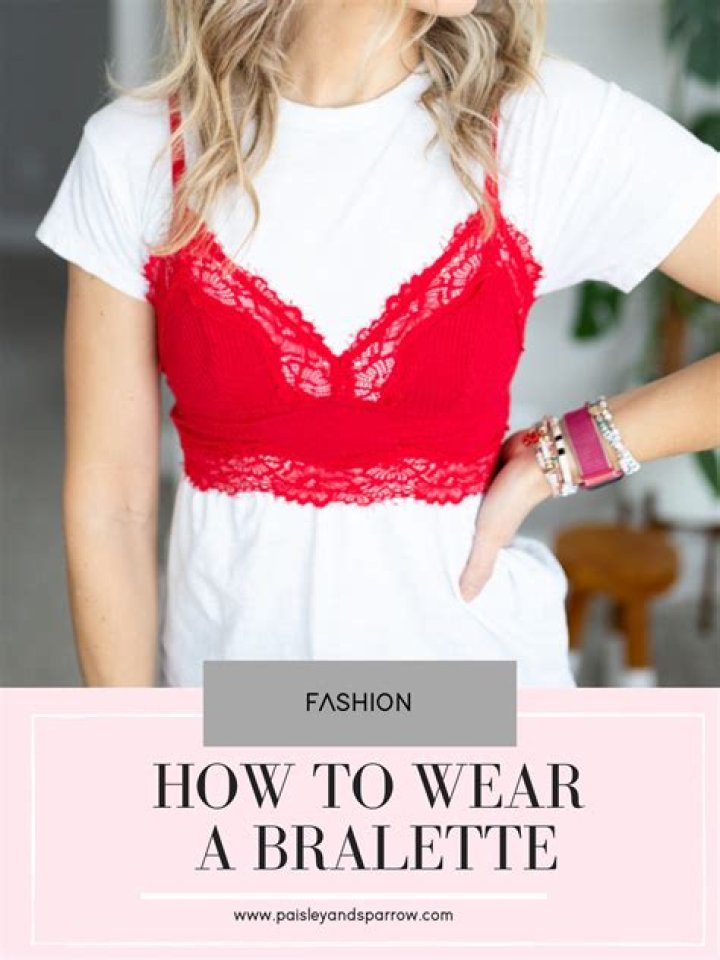 Can bralettes be worn in public?