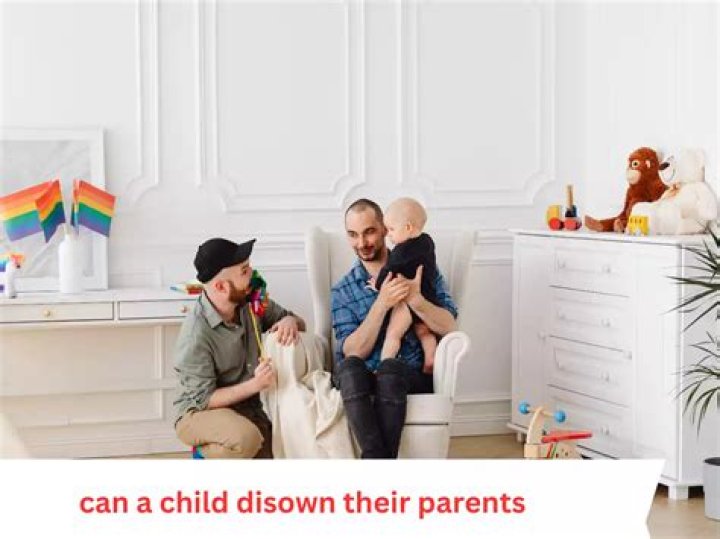 Can child disown parent?