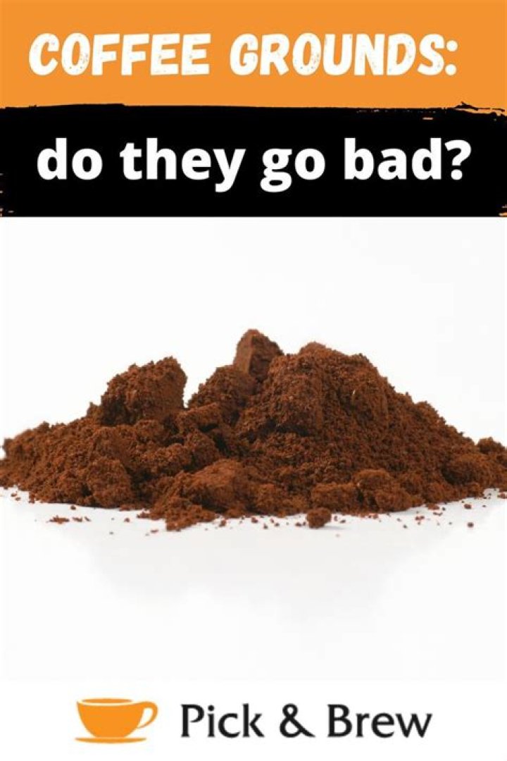 Can coffee grounds go bad?