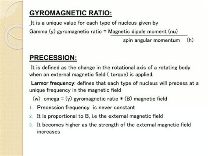 Can gyromagnetic ratio be positive?