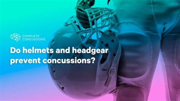 Can helmets prevent concussions?