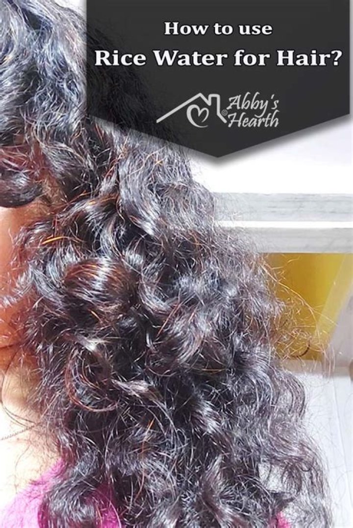 Can i use rice water on plaited hair?