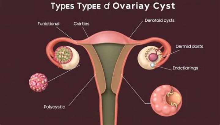 Can ovarian cysts cause nausea?