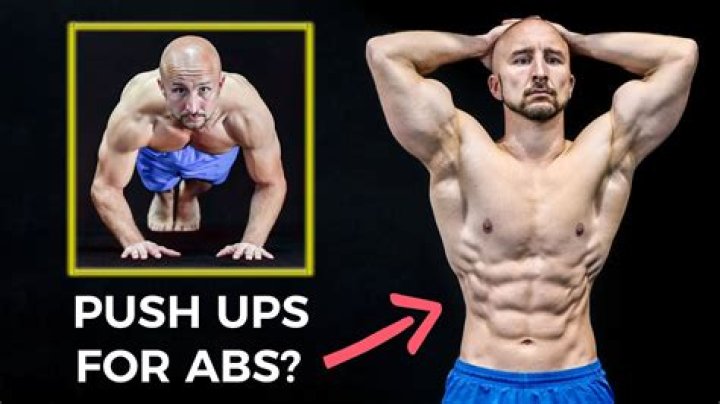 Can push ups build abs?
