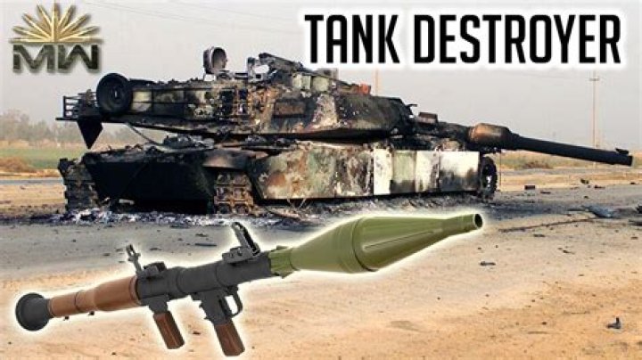 Can rpg destroy tank?