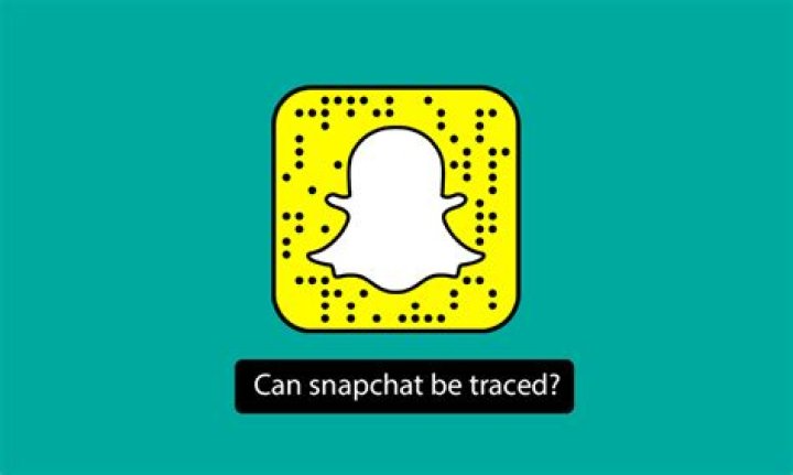 Can snapchat be traced?