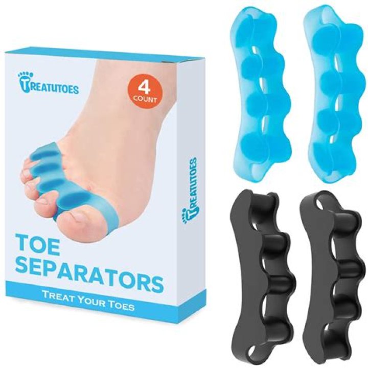 Can toe separators cause pain?