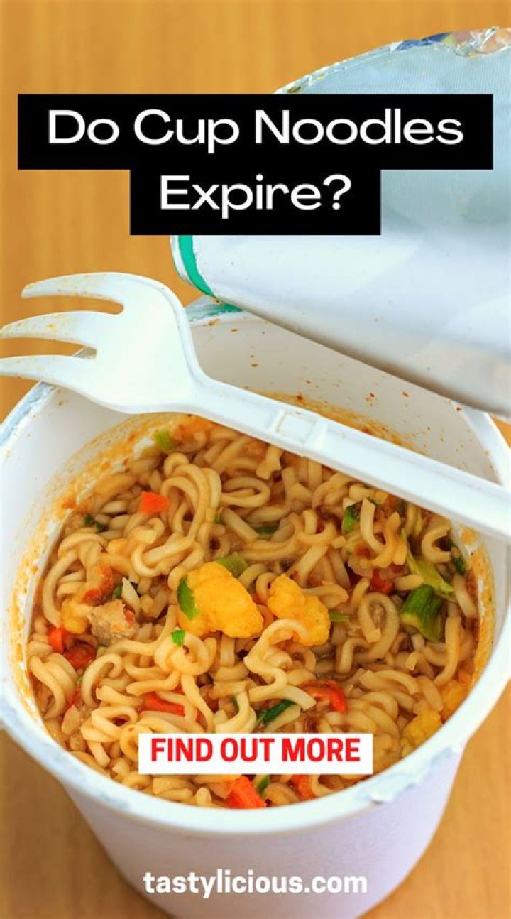Can two minute noodles expire?