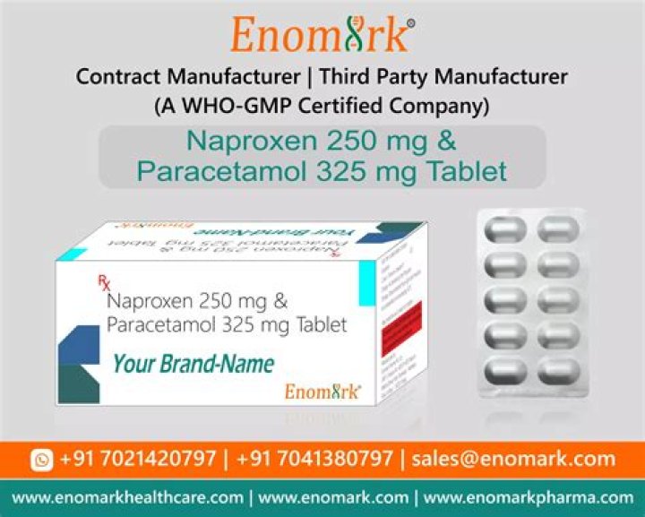 Can you alternate naproxen and paracetamol?
